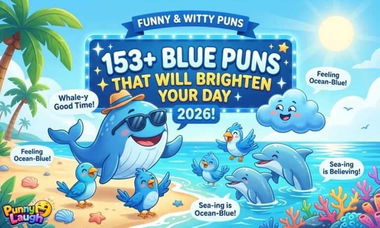 153+ Blue Puns That Will Brighten Your Day 2026!