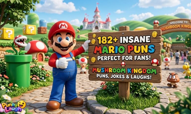 182+ Insane Mario Puns Perfect for Fans!