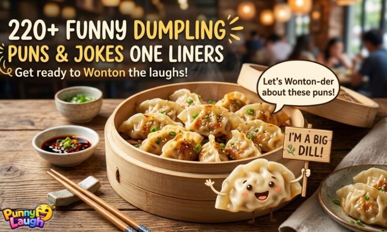 220+ Funny Dumpling Puns and Jokes One Liners