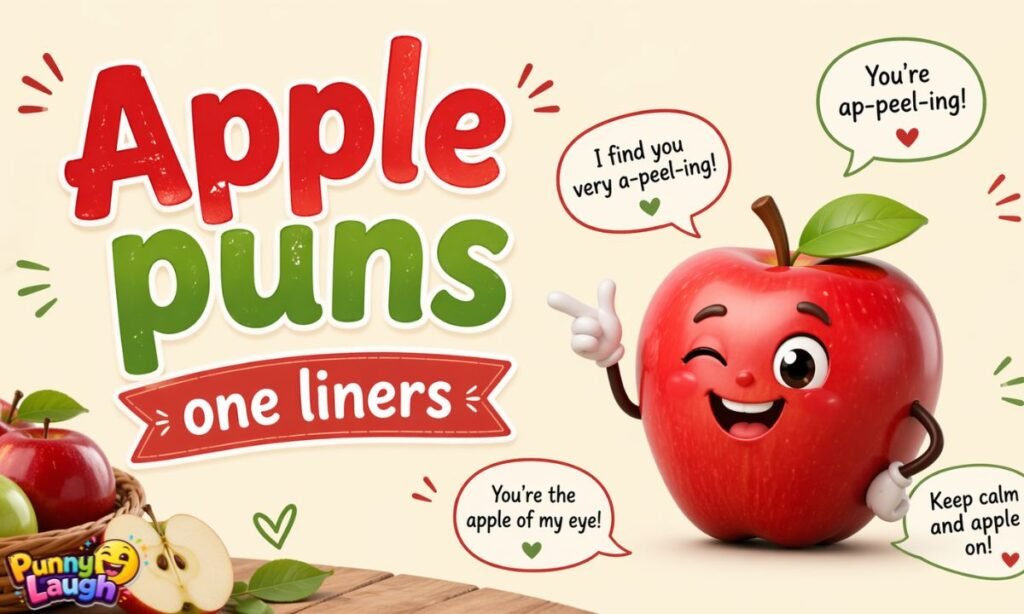 Apple  puns oneliners