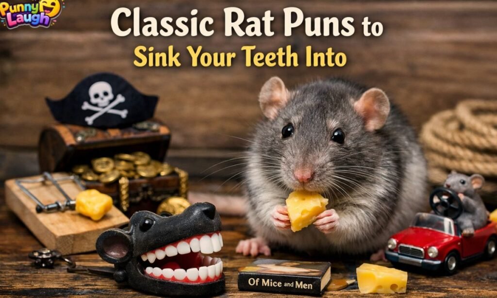 Classic Rat Puns to Sink Your Teeth Into