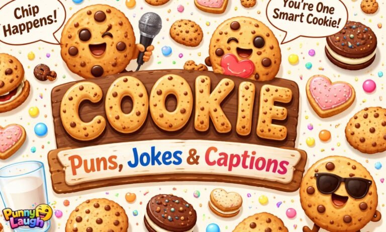 Cookie Puns, Jokes & Captions