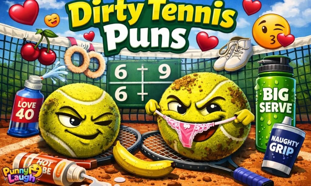 Dirty Tennis Puns