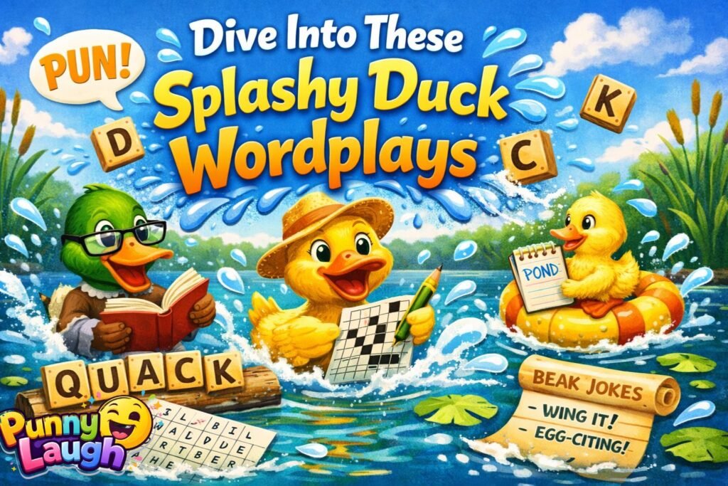 Dive Into These Splashy Duck Wordplays