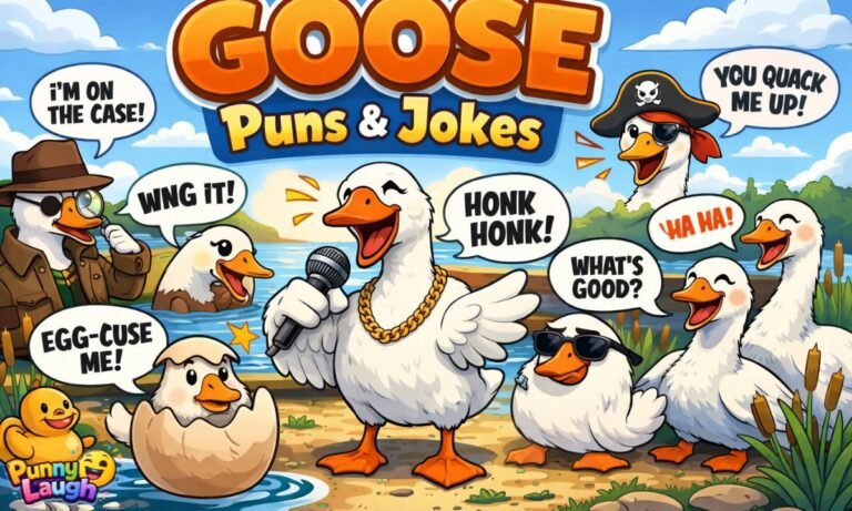 Goose Puns and jokes