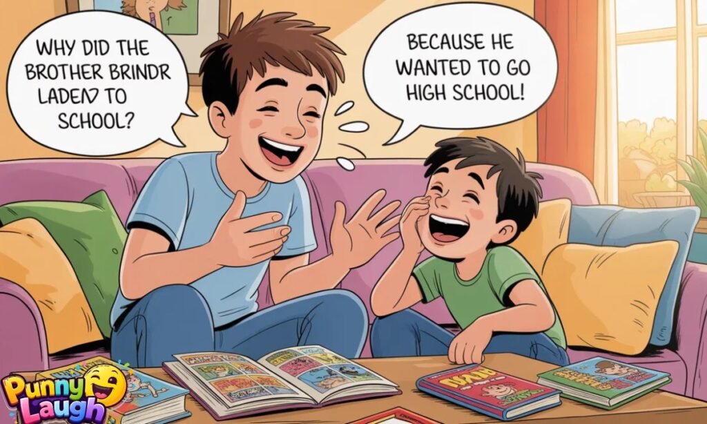 Hilarious Brother Jokes for Siblings