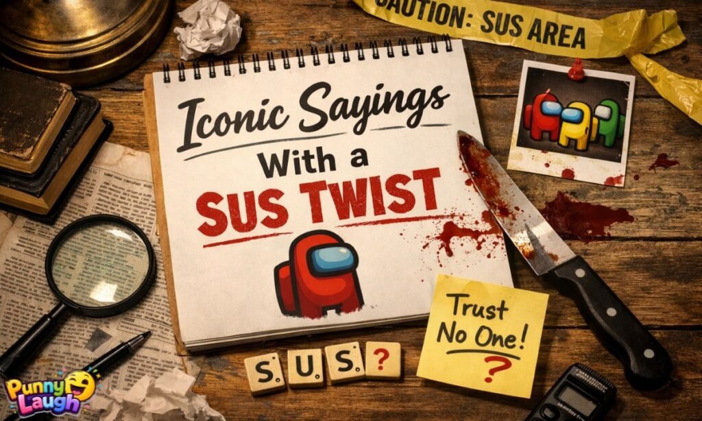 Iconic Sayings With a Sus Twist