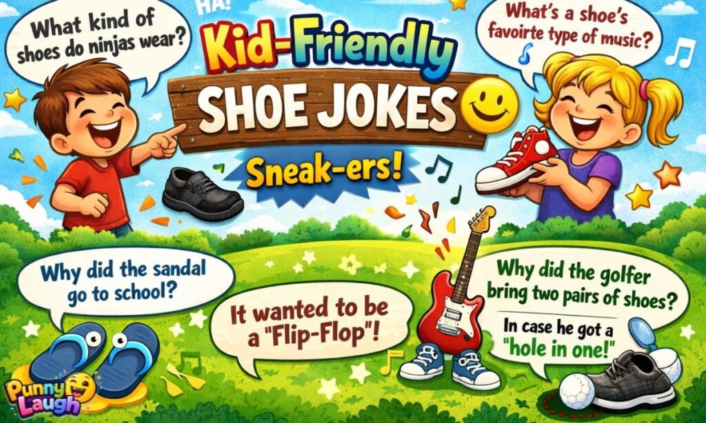 Kid-Friendly Shoe Jokes