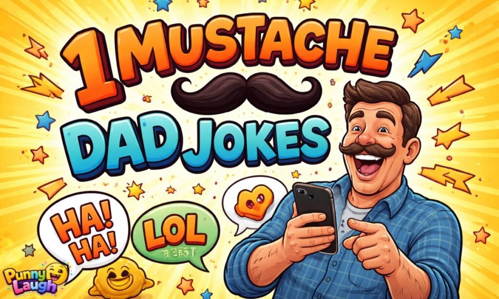 Mustache DaD Jokes