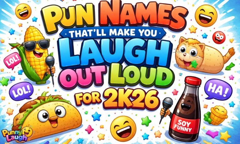 Pun Names That’ll Make You Laugh Out Loud For 2K26