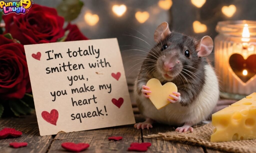 Romantic Rat Puns for a Cheesy Crushh