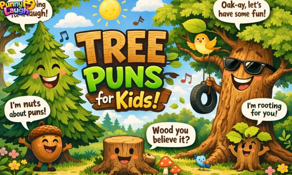 Tree puns for kids
