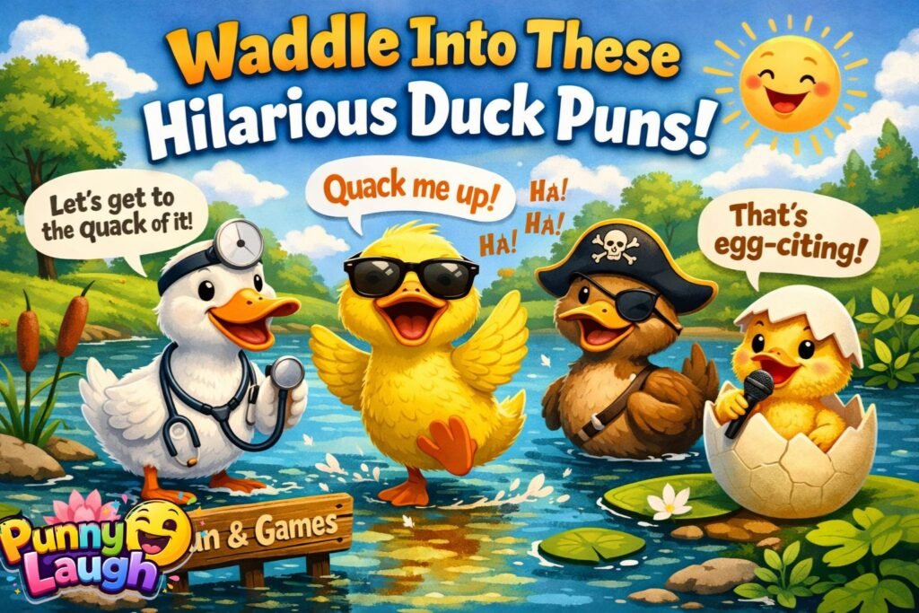 Waddle Into These Hilarious Duck Puns