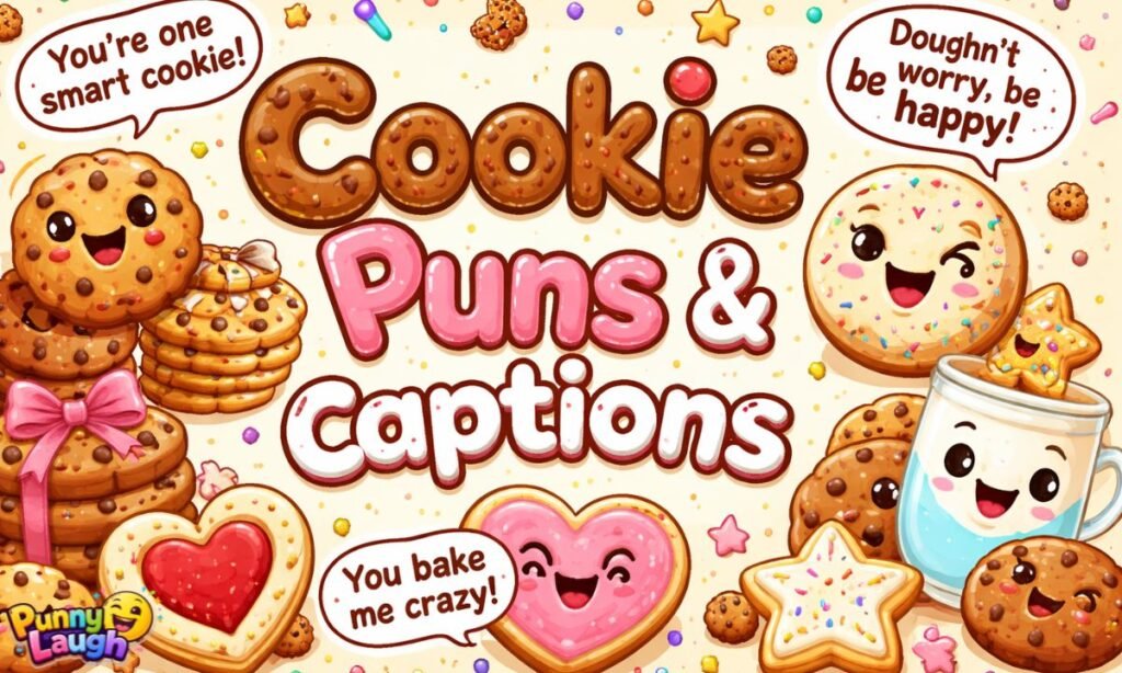 cookie puns and captions