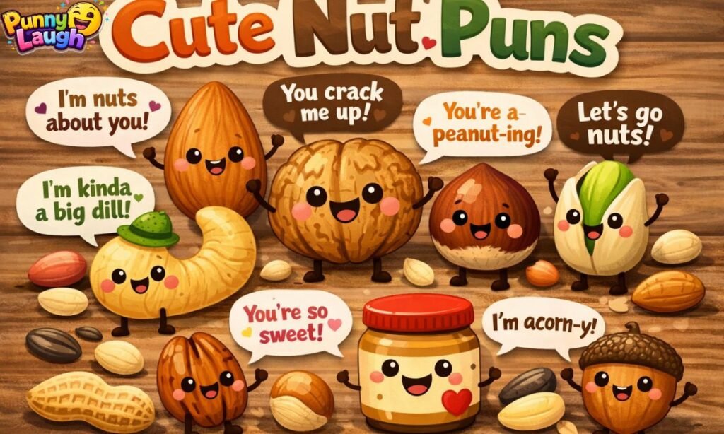 cute nut puns