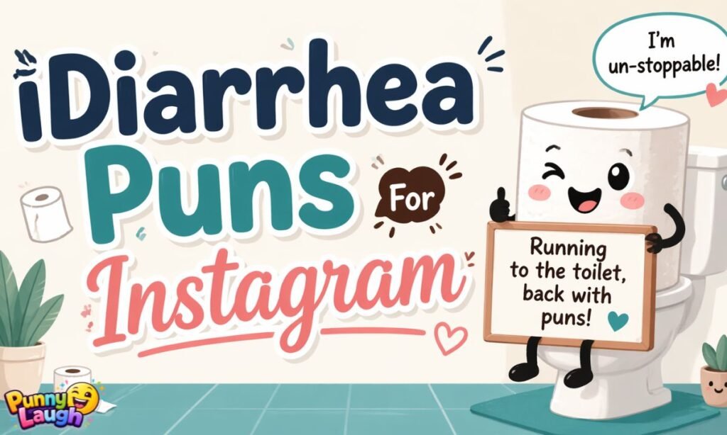 diarrhea puns for instagram