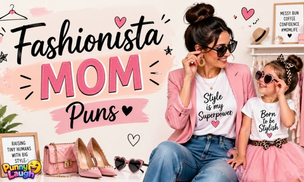 fashionista mom puns