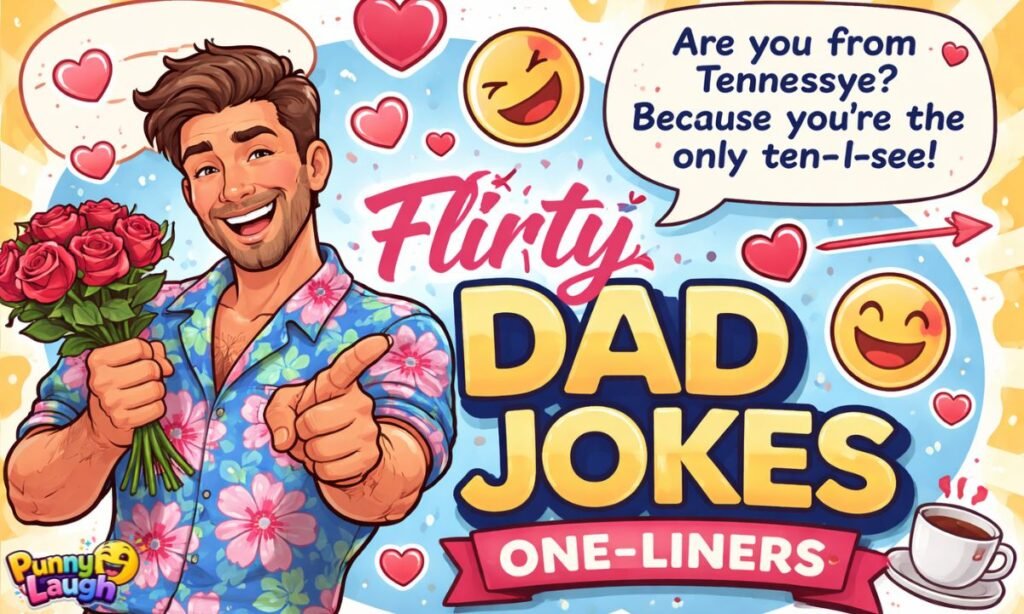 flirty dad jokes one liners