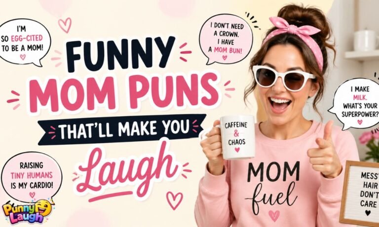 funny mom puns that will make you laugh