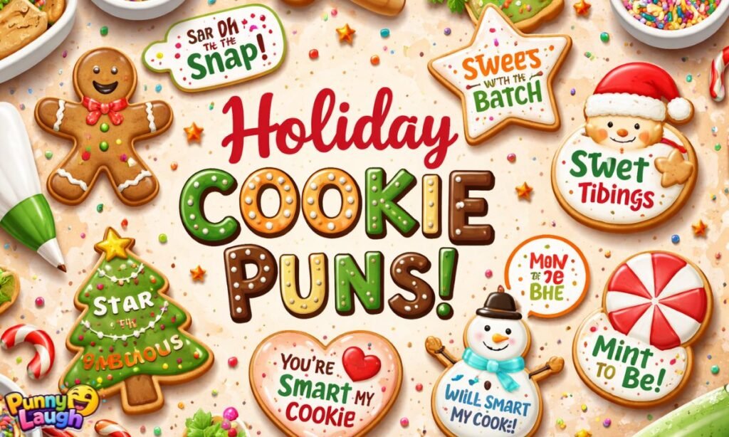 holiday cookie puns
