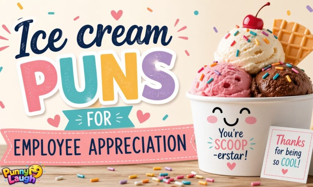 ice cream puns for employee appreciation