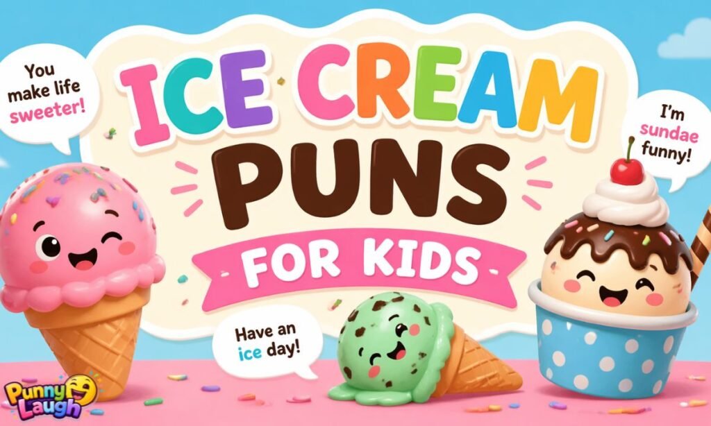 ice cream puns for kids