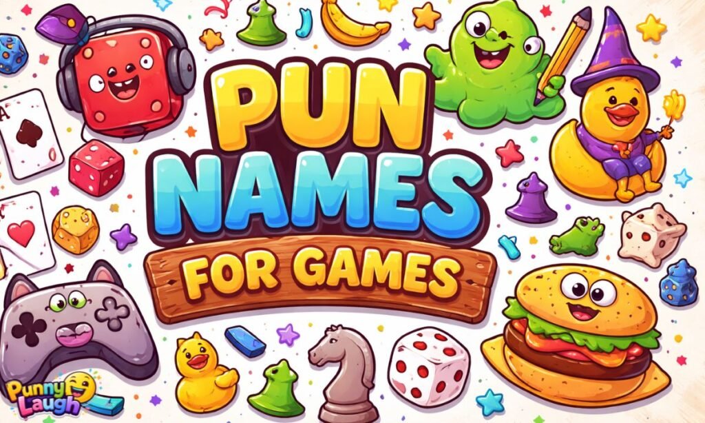 pun names for games