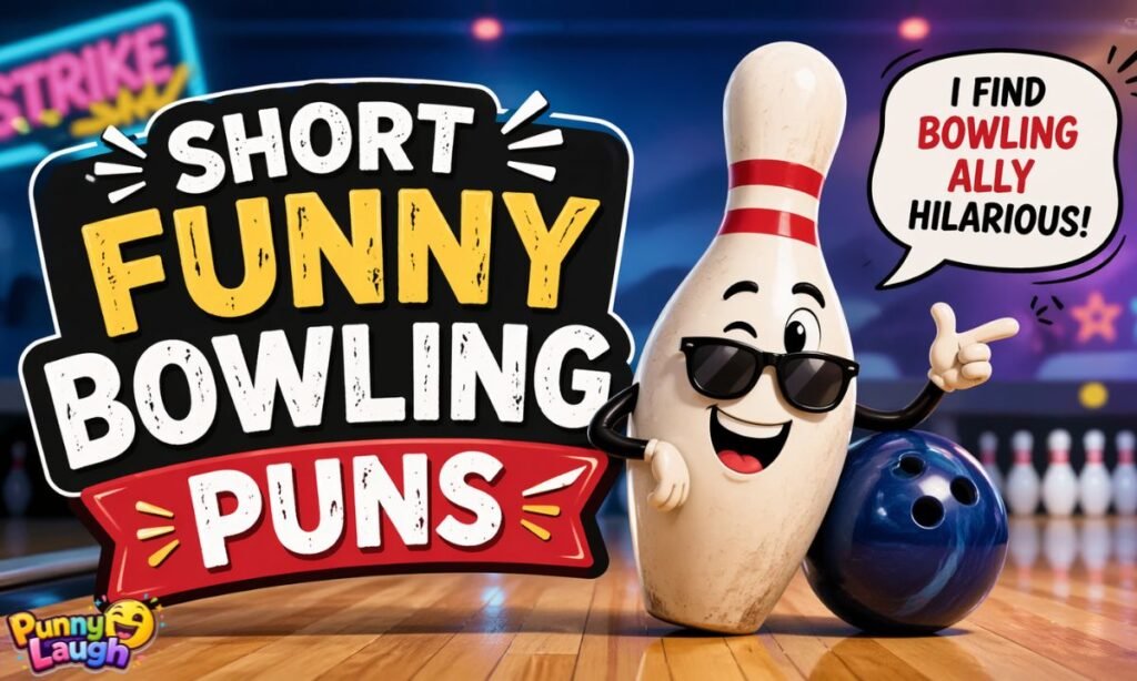 short funny bowling puns