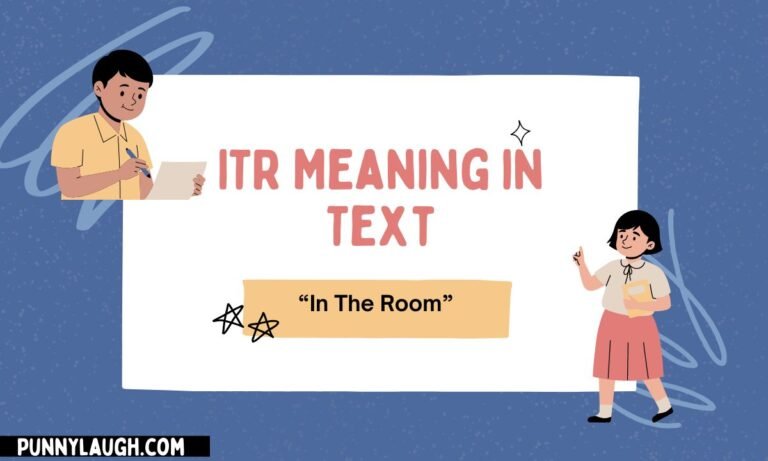 ITR Meaning in Text