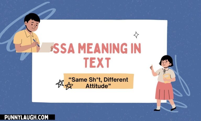 SSA Meaning in Text