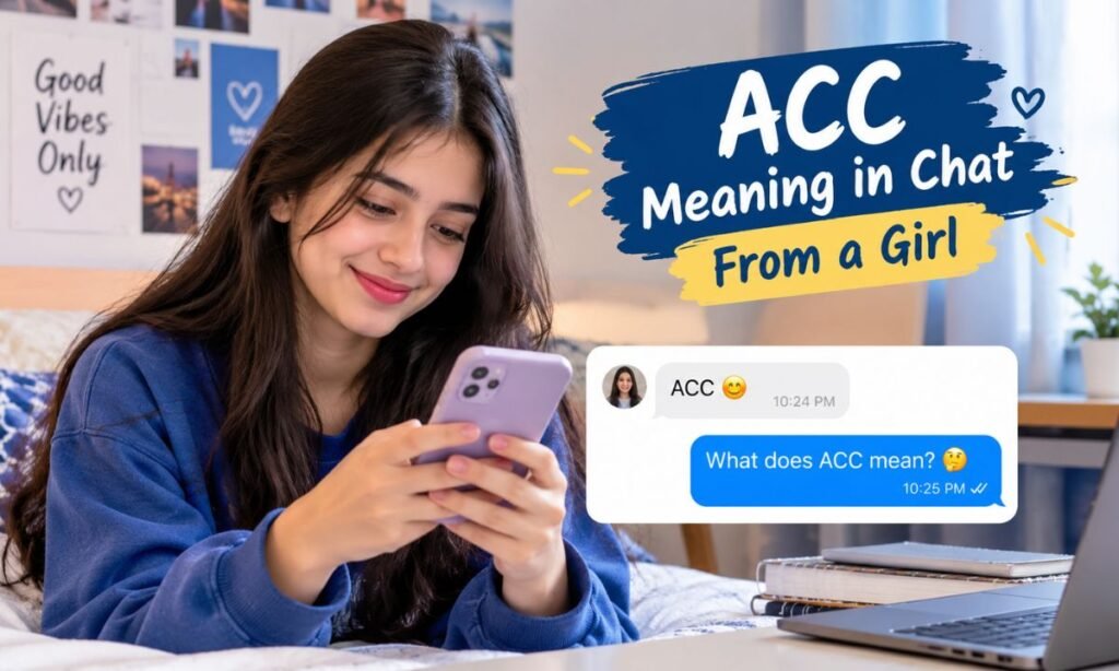 ACC Meaning in Chat From a Girl