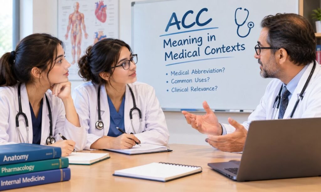 ACC Meaning in Medical Contexts