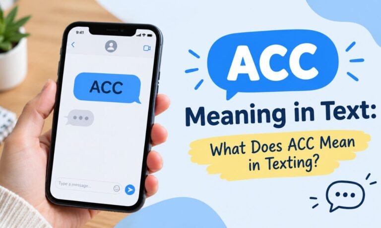 ACC Meaning in Text What Does ACC Mean in Texting