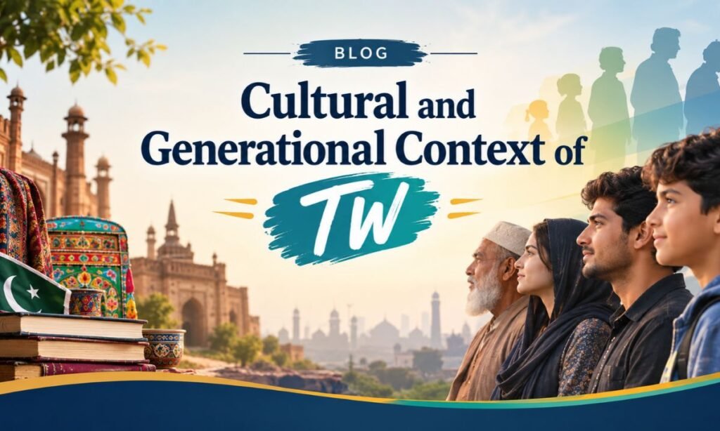 Cultural and Generational Context of TW