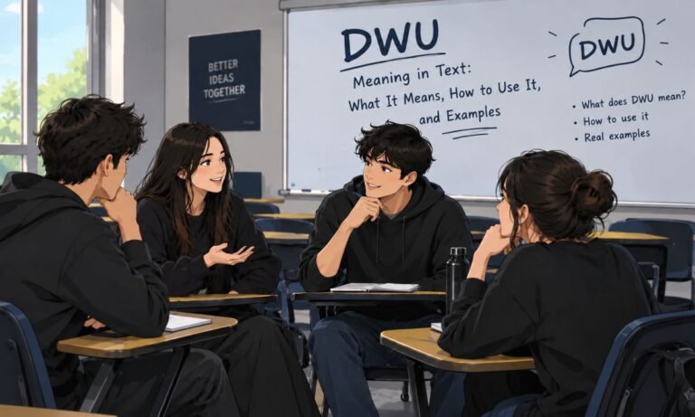 DWU Meaning in Text What It Means, How to Use It, and Examples