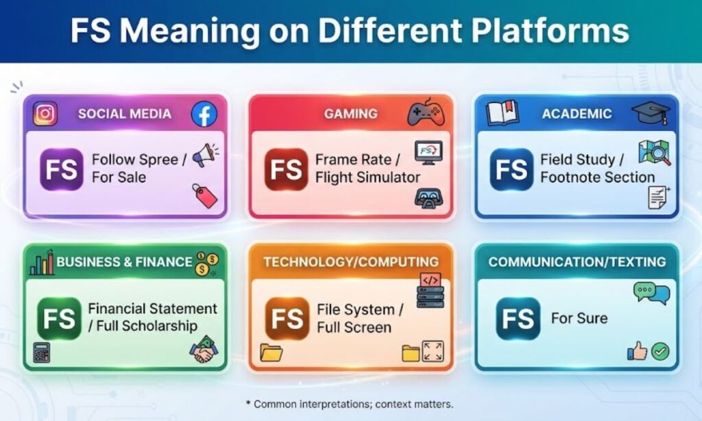 FS Meaning on Different Platforms