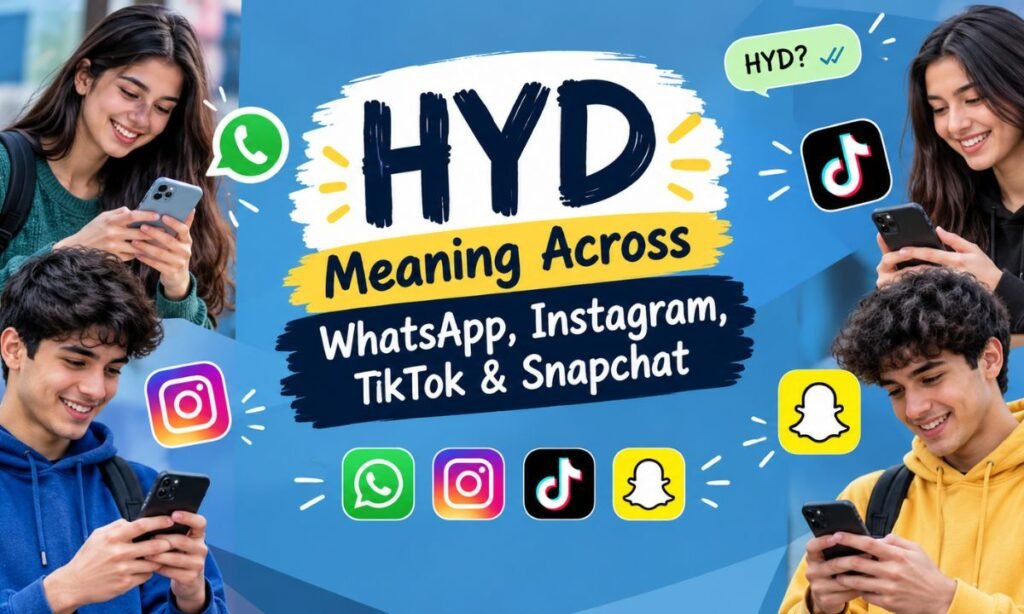 HYD Meaning Across WhatsApp, Instagram, TikTok & Snapchat