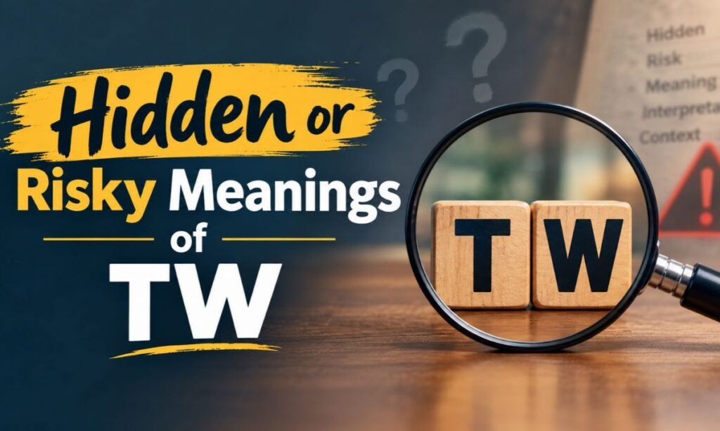Hidden or Risky Meanings of TW