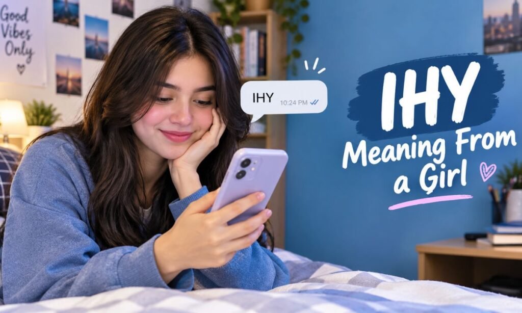 IHY Meaning From a Girl