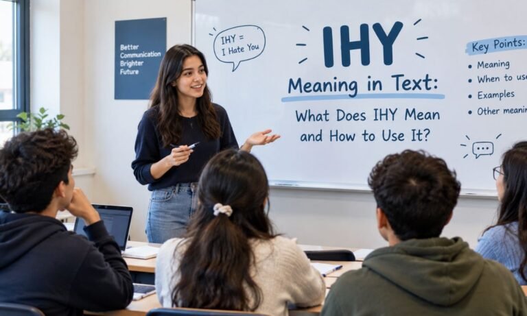 IHY Meaning in Text What Does IHY Mean and How to Use It