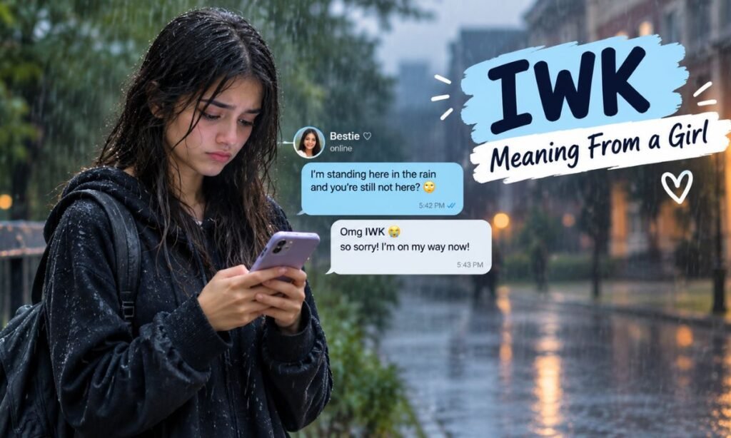 IWK Meaning From a Girl