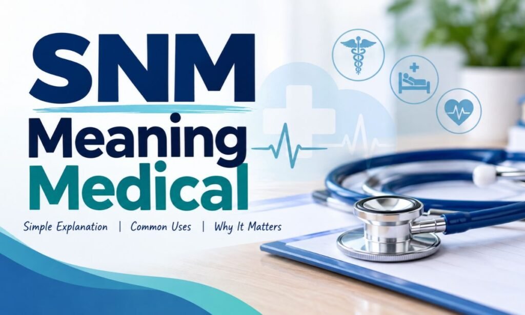 SNM MEANING MEDICAL