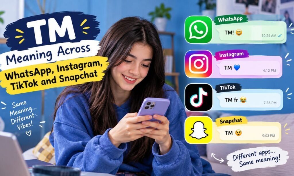 TM Meaning Across WhatsApp, Instagram, TikTok and Snapchat