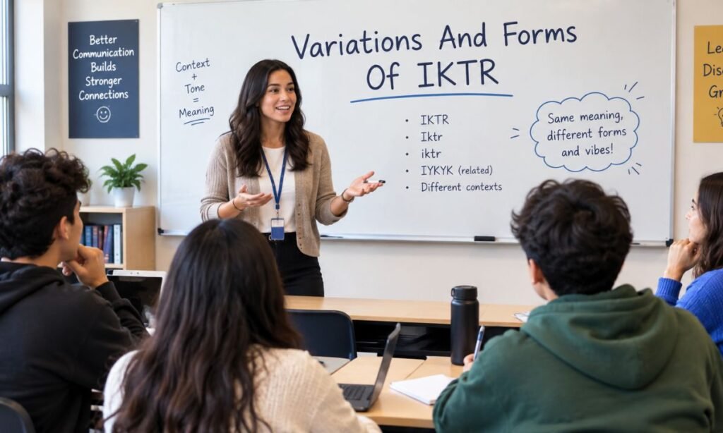 Variations And Forms Of IKTR