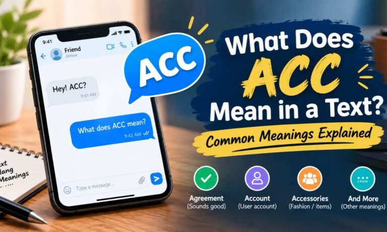 What Does ACC Mean in a Text_ Common Meanings Explained
