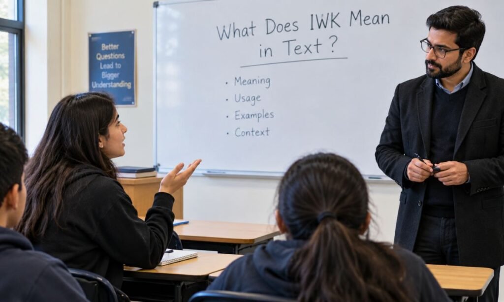What Does IWK Mean in Text