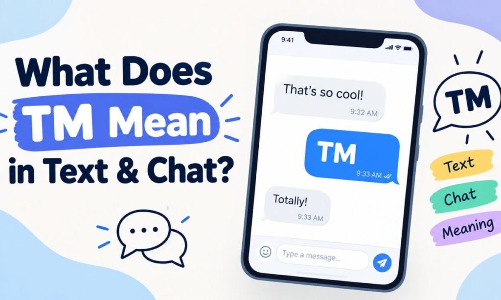 What Does TM Mean in Text & Chat
